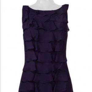 BNWT Adrianna Pappell back ruffle dress 8